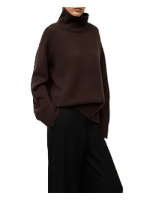boyfriend turtleneck Soft Goat | SF1867A12046MOCHA